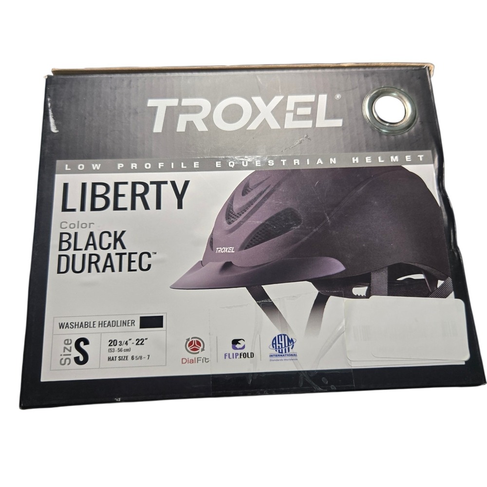 Troxel Liberty Low Profile Western Riding Helmet - ASTM/SEI-Certified SMALL
